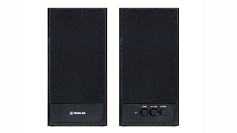Głośniki komputerowe 2.0 REAL-EL S-219, black Głośniki komputerowe 2.0 REAL-EL S-219, black