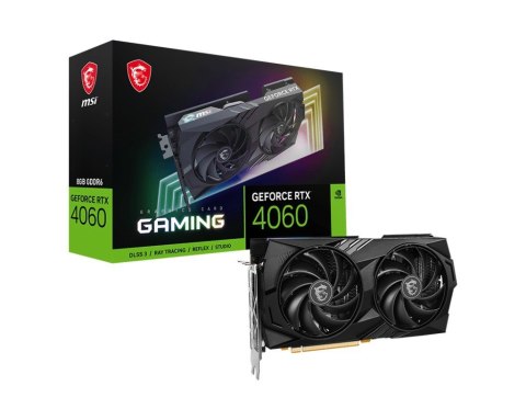 Karta graf. MSI GeForce RTX 4060 GAMING 8G Karta graf. MSI GeForce RTX 4060 GAMING 8G