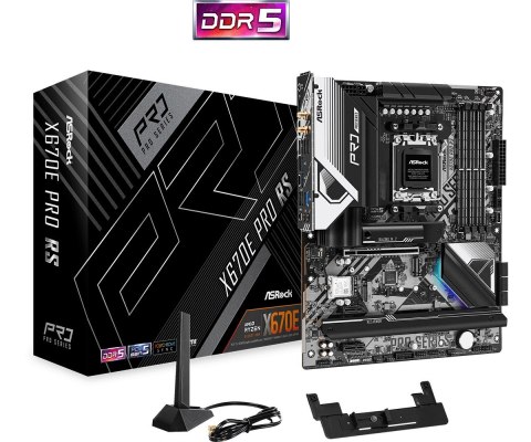 MB AMD X670 SAM5 ATX/X670E PRO RS ASROCK MB AMD X670 SAM5 ATX/X670E PRO RS ASROCK