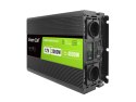 PRZETWORNICA NAPIĘCIA Green Cell PowerInverter LCD 12V -> 230V 2000W/4000W CZYSTA SINUSOIDA