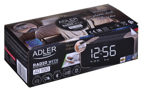 Radiobudzik bezprzewodowy Adler Radiobudzik bezprzewodowy Adler