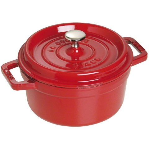 Garnek żeliwny okrągły Staub - Czerwony, 1.7 ltr Garnek żeliwny okrągły Staub - Czerwony, 1.7 ltr