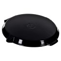 Okrągła patelnia żeliwna grillowa STAUB 40509-426-0 - czarna 27 cm