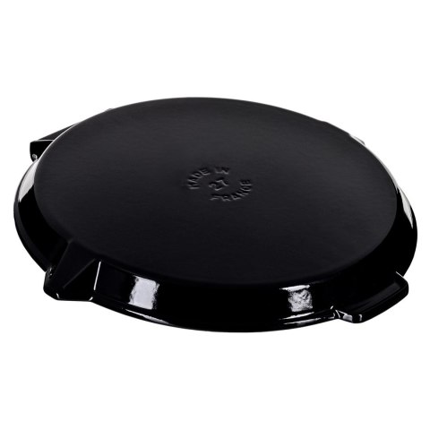 Okrągła patelnia żeliwna grillowa STAUB 40509-426-0 - czarna 27 cm Okrągła patelnia żeliwna grillowa STAUB 40509-426-0 - czarna 27 cm