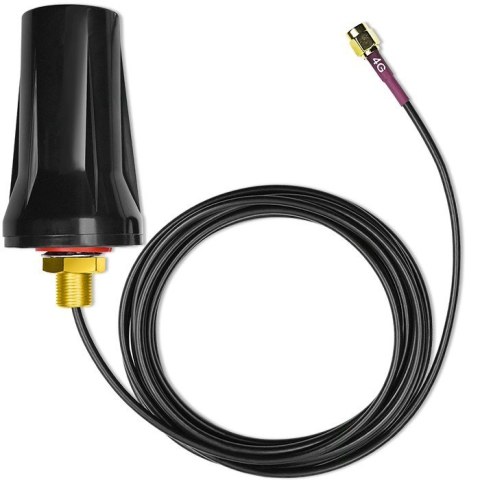 QOLTEC ANTENA 4G LTE DUAL | 7DBI | DOOKÓLNA | ZEWNĘTRZNA QOLTEC ANTENA 4G LTE DUAL | 7DBI | DOOKÓLNA | ZEWNĘTRZNA