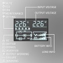 QOLTEC ZASILACZ AWARYJNY UPS DO RACK | 2.4KVA | 2400W | POWER FACTOR 1.0 | LCD | EPO | USB | ON-LINE