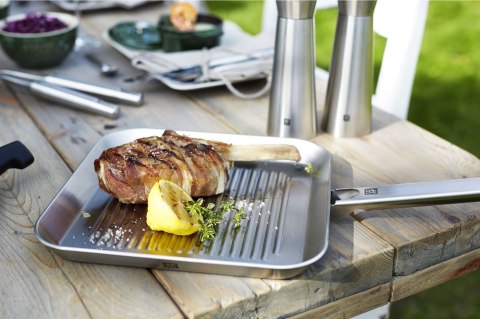 Stalowa patelnia grillowa Zwilling Plus - 24 cm Stalowa patelnia grillowa Zwilling Plus - 24 cm