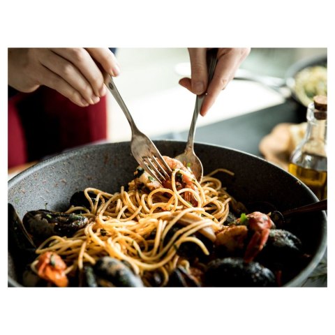 Wok indukcyjny Ballarini Salina Granitium - 30 cm Wok indukcyjny Ballarini Salina Granitium - 30 cm