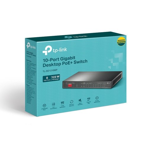 10-PORT POE GIGABIT SWITCH/DESKTOP WITH 8-PORT POE+ 10-PORT POE GIGABIT SWITCH/DESKTOP WITH 8-PORT POE+