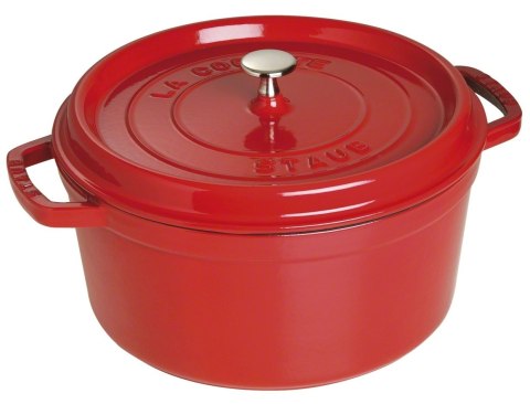 Garnek żeliwny okrągły Staub - Czerwony, 8.35 ltr Garnek żeliwny okrągły Staub - Czerwony, 8.35 ltr