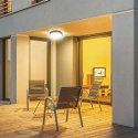 Plafon V-TAC 36W LED Okrągły 42cm Natynkowy IP44 Czarny VT-8630B 3000K 3820lm