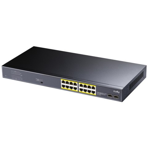 Switch CUDY GS1020PS2 16-Port Gigabit PoE+ 200W 2xSFP Switch CUDY GS1020PS2 16-Port Gigabit PoE+ 200W 2xSFP