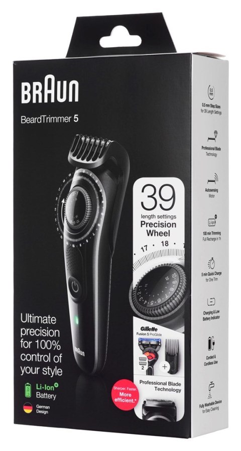 Trymer do brody BRAUN BT5242 Trymer do brody BRAUN BT5242