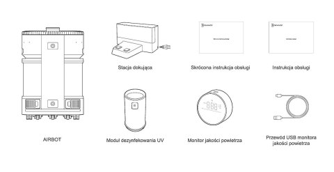 AIR PURIFIER/AIRBOT Z1 ECOVACS AIR PURIFIER/AIRBOT Z1 ECOVACS