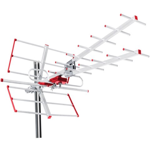 Antena TV DVB-T/T2 HEVC Maclean, pasywna, zewnętrzna combo, filtr Lte, UHF/VHF max 100dBµV, MCTV-855 Antena TV DVB-T/T2 HEVC Maclean, pasywna, zewnętrzna combo, filtr Lte, UHF/VHF max 100dBµV, MCTV-855