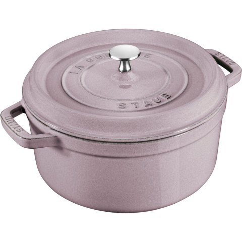 Garnek żeliwny okrągły Staub - 3.8 ltr, Kwiat Wiśni Garnek żeliwny okrągły Staub - 3.8 ltr, Kwiat Wiśni