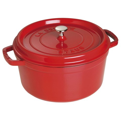 Garnek żeliwny okrągły Staub - Czerwony, 8.35 ltr Garnek żeliwny okrągły Staub - Czerwony, 8.35 ltr