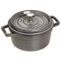 Garnek żeliwny okrągły Staub - Grafitowy, 2.6 ltr