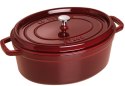 Garnek żeliwny owalny Staub - 6.7 ltr, Grenadynowy