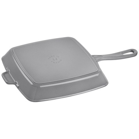 Kwadratowa patelnia żeliwna grillowa Staub - 26 cm, Czarny Kwadratowa patelnia żeliwna grillowa Staub - 26 cm, Czarny