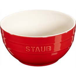 Miska okrągła Staub - Czerwony, 17 cm