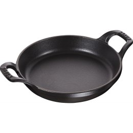 Okrągłe naczynie do pieczenia i zapiekania Staub - Czarny, 750 ml
