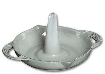 Opiekacz do kurczaka Staub - 24 cm, Grafitowy Opiekacz do kurczaka Staub - 24 cm, Grafitowy