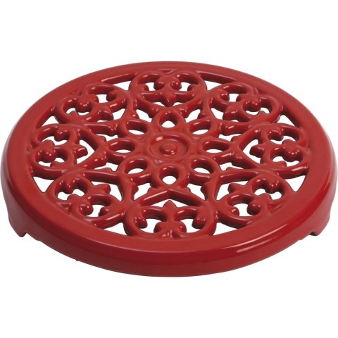 Stojak żeliwny Staub - 23 cm, Czerwony Stojak żeliwny Staub - 23 cm, Czerwony