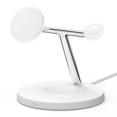BELKIN BOOST^CHARGE PRO MAGSAFE 3IN1 CHARGER WHT BELKIN BOOST^CHARGE PRO MAGSAFE 3IN1 CHARGER WHT