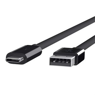 BELKIN KABEL USB-C - USB-A 3.1, 1M, CZARNY BELKIN KABEL USB-C - USB-A 3.1, 1M, CZARNY
