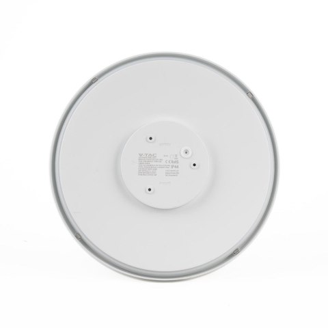 Plafon V-TAC 24W LED Okrągły 29cm Natynkowy Pilot Czujnik Ruchu IP44 Biały VT-8624S 4000K 2500lm Plafon V-TAC 24W LED Okrągły 29cm Natynkowy Pilot Czujnik Ruchu IP44 Biały VT-8624S 4000K 2500lm
