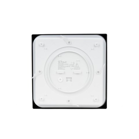 Plafon V-TAC 30W LED Kwadrat IP44 42x42cm Czarny VT-8630B-SQ 4000K 3000lm Plafon V-TAC 30W LED Kwadrat IP44 42x42cm Czarny VT-8630B-SQ 4000K 3000lm