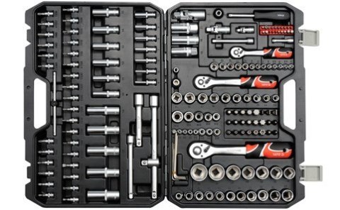 YATO ZESTAW KLUCZY 1/4" , 3/8" , 1/2" 173 elem. XXL 38931 YATO ZESTAW KLUCZY 1/4" , 3/8" , 1/2" 173 elem. XXL 38931
