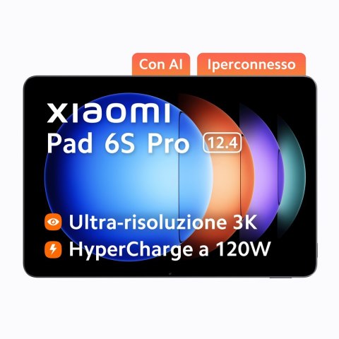 Tablet Xiaomi PAD 6S PRO 8/256GB WIFI 12.4" Gray Tablet Xiaomi PAD 6S PRO 8/256GB WIFI 12.4" Gray