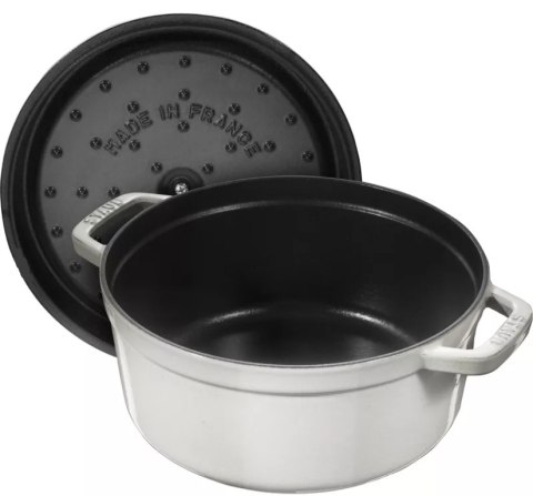 Garnek żeliwny okrągły STAUB 40501-413-0 - biała trufla 5.2 ltr Garnek żeliwny okrągły STAUB 40501-413-0 - biała trufla 5.2 ltr