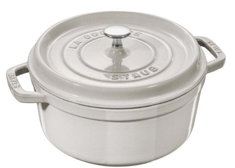 Garnek żeliwny okrągły STAUB 40501-413-0 - biała trufla 5.2 ltr Garnek żeliwny okrągły STAUB 40501-413-0 - biała trufla 5.2 ltr