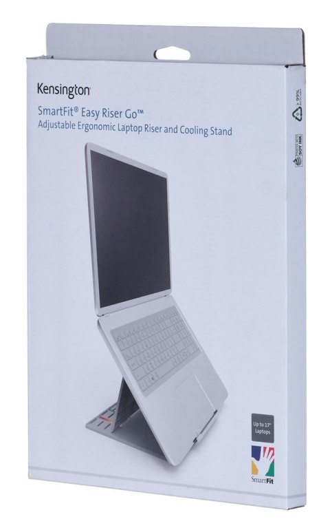 Kensington Podstawka SmartFit® Easy Riser Go Large do laptopów o przekątnej do 17" Kensington Podstawka SmartFit® Easy Riser Go Large do laptopów o przekątnej do 17"