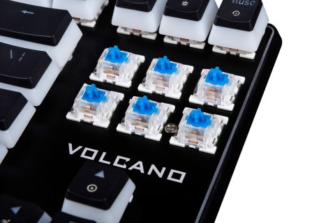 MODECOM VOLCANO LANPARTY PRZEWODOWA KLAWIATURA MECHANICZNA RGB (NIEBIESKI PRZEŁĄCZNIK OUTEMU) PUDDING EDITION, CZARNA MODECOM VOLCANO LANPARTY PRZEWODOWA KLAWIATURA MECHANICZNA RGB (NIEBIESKI PRZEŁĄCZNIK OUTEMU) PUDDING EDITION, CZARNA