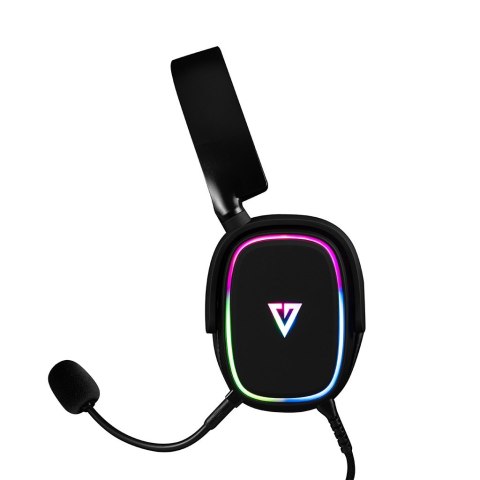 MODECOM VOLCANO MC-899 PROMETHEUS CZARNE SŁUCHAWKI NAGŁOWNE Z MIKROFONEM MODECOM VOLCANO MC-899 PROMETHEUS CZARNE SŁUCHAWKI NAGŁOWNE Z MIKROFONEM