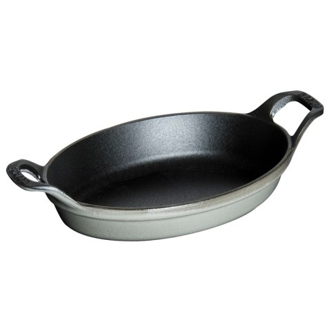 Owalne mini naczynie do pieczenia i zapiekania Staub - 250 ml, Grafitowy Owalne mini naczynie do pieczenia i zapiekania Staub - 250 ml, Grafitowy