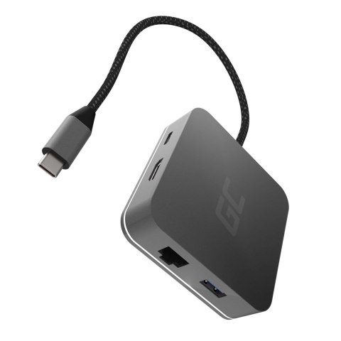 GREEN CELL ADAPTER, PRZEJŚCIÓWKA HUB USB-C 6W1 GREEN CELL ADAPTER, PRZEJŚCIÓWKA HUB USB-C 6W1