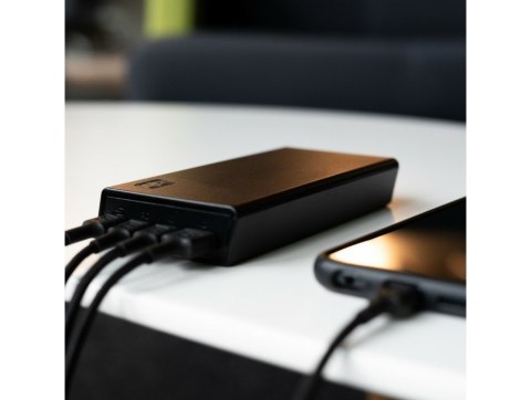 GREEN CELL POWERBANK POWERPLAY 20S CZARNY 20000MAH 22,5W 3X USB-C PD 1X USB-A GREEN CELL POWERBANK POWERPLAY 20S CZARNY 20000MAH 22,5W 3X USB-C PD 1X USB-A