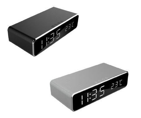 ŁADOWARKA WRL W/DIG ALARM CLOCK DAC-WPC-01-S GEMBIRD ŁADOWARKA WRL W/DIG ALARM CLOCK DAC-WPC-01-S GEMBIRD