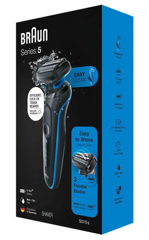 Braun Series 5 4210201432197 Golarka, Niebieski Braun Series 5 4210201432197 Golarka, Niebieski