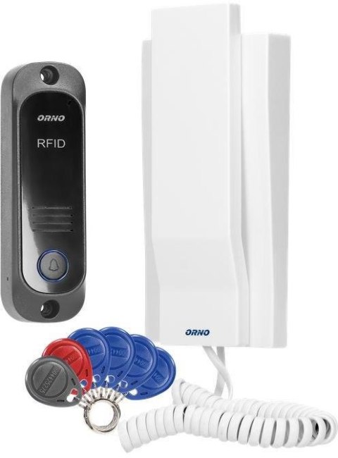 Domofon ORNO 1-rodzinny, interkom, OR-DOM-JA-928/W AVIOR Domofon ORNO 1-rodzinny, interkom, OR-DOM-JA-928/W AVIOR