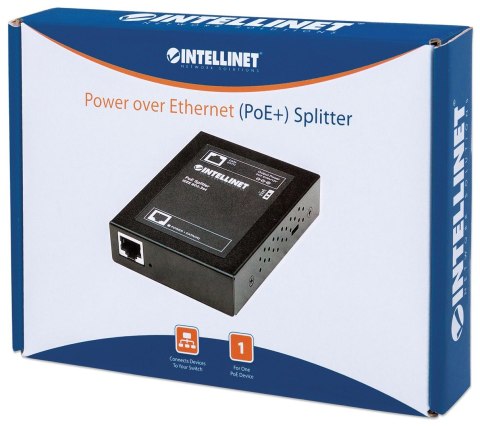 INTELLINET ROZDZIELACZ SPLITTER POE+ IEEE 802.3AT/AF NA 5/7,5/9/12V DC 560443 INTELLINET ROZDZIELACZ SPLITTER POE+ IEEE 802.3AT/AF NA 5/7,5/9/12V DC 560443