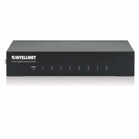 INTELLINET SWITCH GIGABIT 8X 10/100/1000 MBPS RJ45 DESKTOP METALOWY 530347 INTELLINET SWITCH GIGABIT 8X 10/100/1000 MBPS RJ45 DESKTOP METALOWY 530347