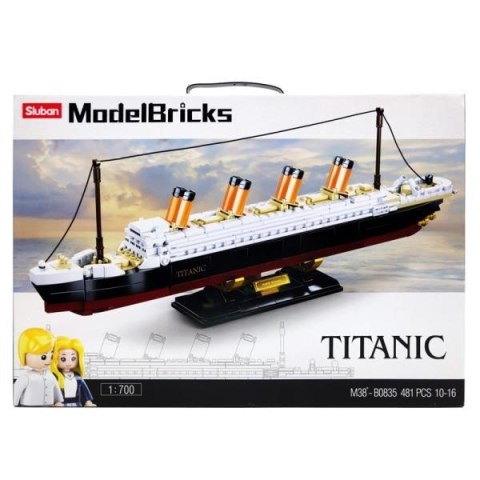 Klocki Sluban Statek Titanic 481el. 158013 GAZELO Klocki Sluban Statek Titanic 481el. 158013 GAZELO