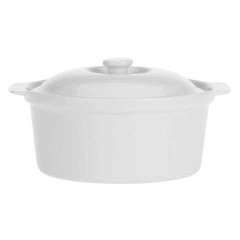 Okrągła waza z pokrywą Cortona - Biały, 28 cm Okrągła waza z pokrywą Cortona - Biały, 28 cm