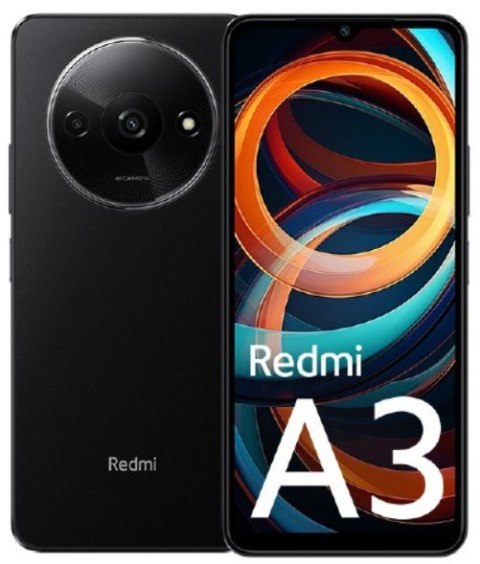 Smartfon Xiaomi Redmi A3 3/64GB Midnight Black Smartfon Xiaomi Redmi A3 3/64GB Midnight Black